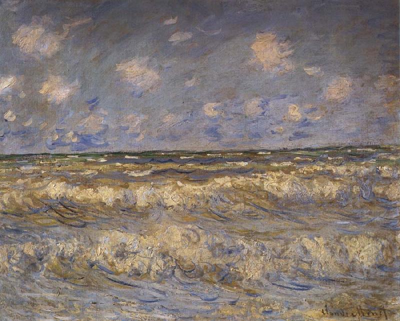 Claude Monet Rough Sea China oil painting art